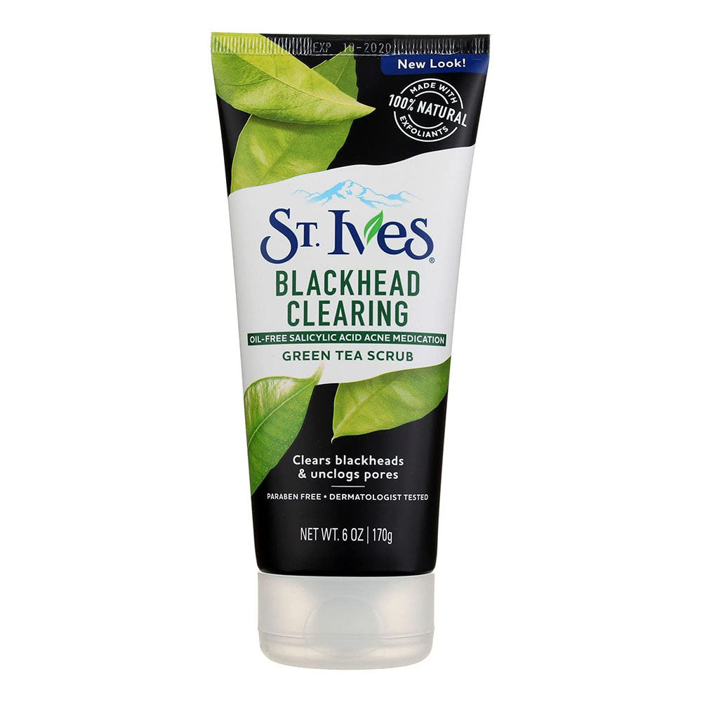 St Ives Blackhead Clearing Green Tea Scrub, 6 Oz